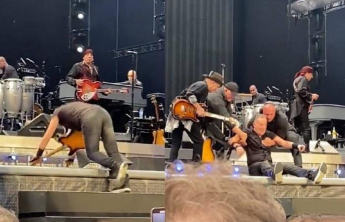Incident de concert pour Bruce Springsteen : ce qui s’est passé sur scène