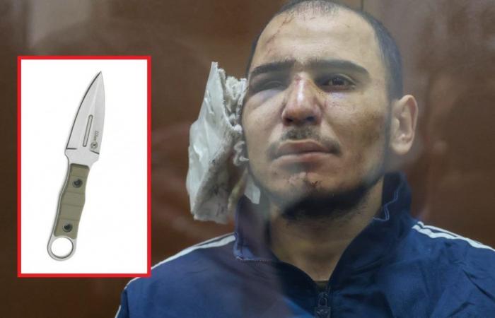 Après l’attentat de Moscou, le couteau utilisé pour couper l’oreille d’un terroriste présumé est mis aux enchères