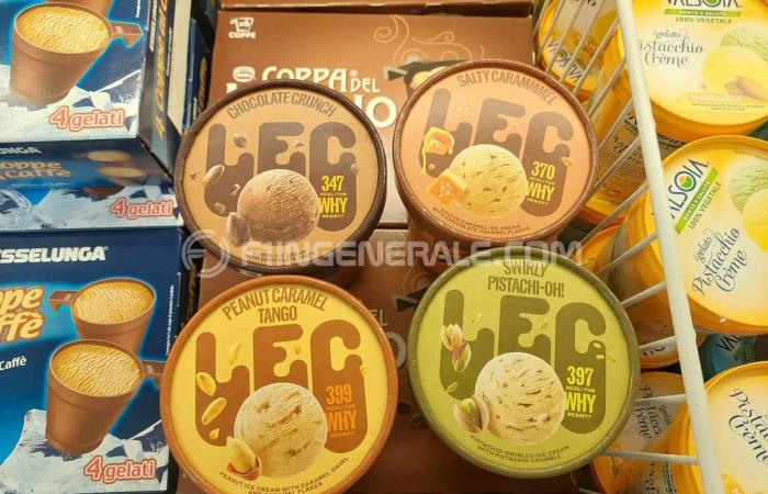 Leclerc, les dernières nouveautés des glaces et la boutique “LEC”