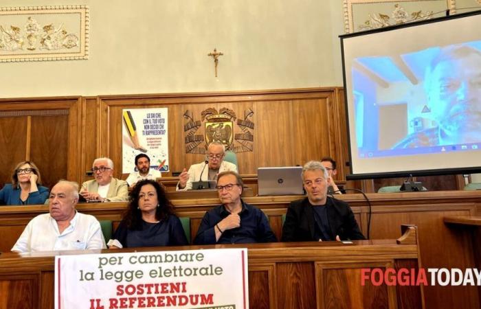 La collecte des signatures commence également dans la région de Foggiano, avec 70 personnes dans le comité