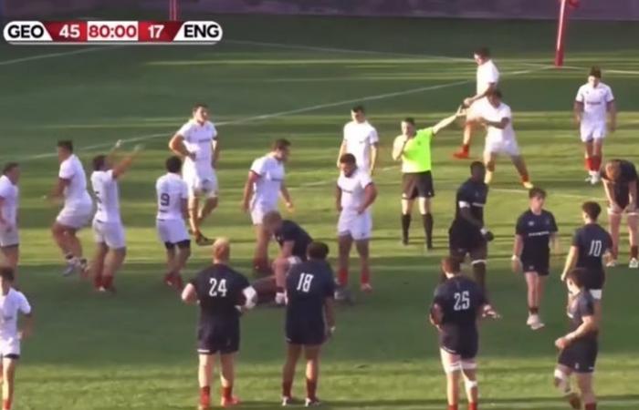Les moins de 20 ans de Géorgie ont démoli l’Angleterre lors d’un test pré-Coupe du monde