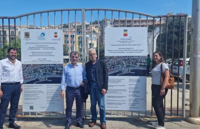 Naples, après une longue attente, le chantier de construction de la villa municipale s’ouvre