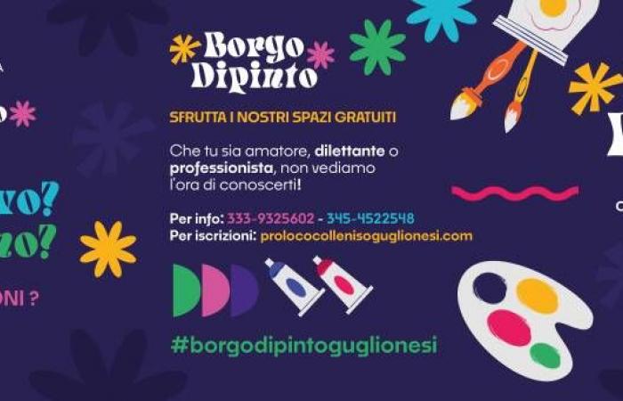 L’exposition en plein air Borgo Dipinto revient à Guglionesi, deux jours pleins d’art et de nouvelles propositions