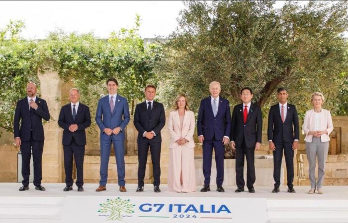 G7 dans les Pouilles, premier jour de travail et de cérémonies. Et à Brindisi le “dîner des pauvres” devant le Château