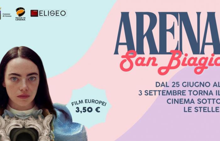 Cesena Cinema – Arènes d’été San Biagio 2024 : cinéma sous les étoiles de juin à septembre