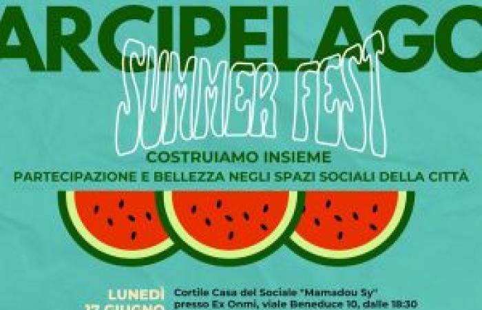 Arcipelago Summer Fest 2024, 3 jours d’initiatives dans les espaces sociaux de Caserta. Le programme complet |