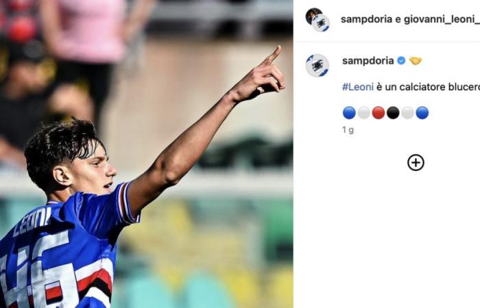Turin, visant le Leoni 2006 : le deuxième plus jeune à marquer pour la Sampdoria