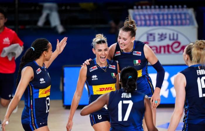 Italie femmes en VNL : jour et heure du prochain match de volley-ball contre les États-Unis