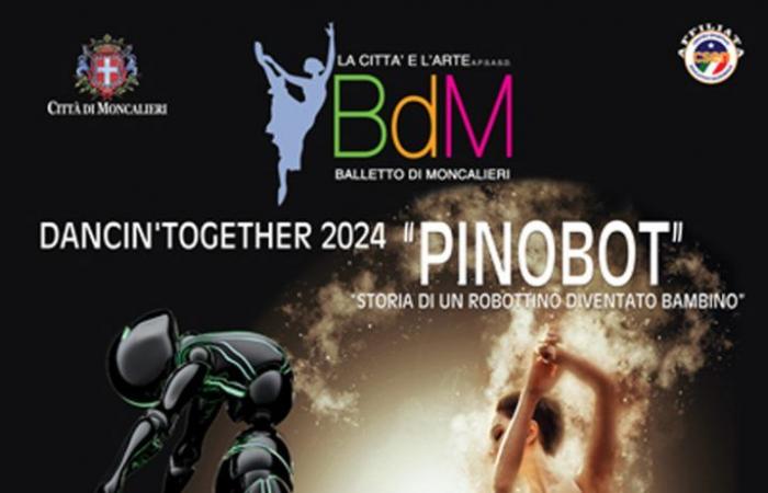 MONCALIERI – Le 21 juin, à la Fonderie Limone, le spectacle de danse pour enfants « Pinobot, l’histoire d’un petit robot devenu enfant »