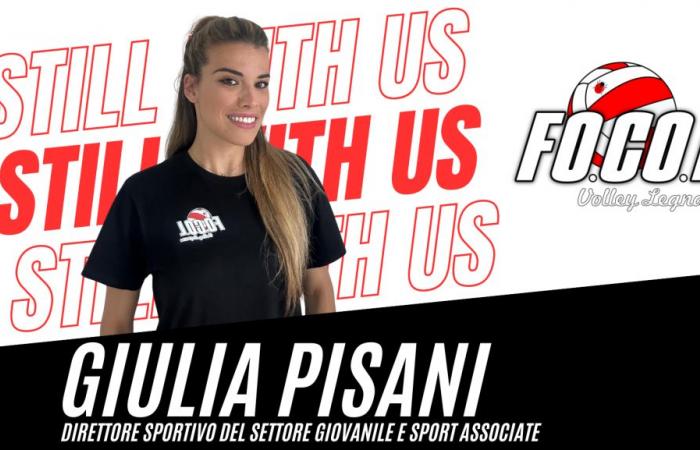 Focol Legnano et Giulia Pisani promues directrice sportive : “Prêts pour le nouveau défi, grandissons ensemble”