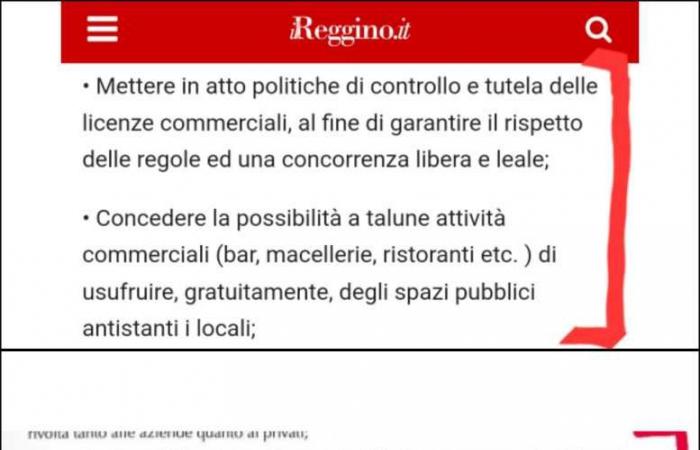 Pacentro province de Reggio de Calabre : copier-coller pour le programme du maire Silvestri