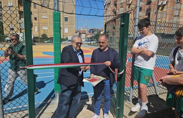 Terni, les nouveaux champs polyvalents du quartier de San Giovanni et du village de Pallotta ont été inaugurés