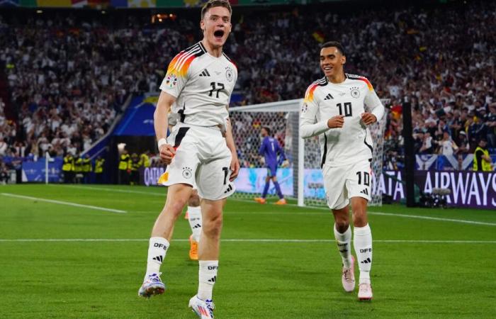 Football, l’Allemagne marque contre l’Écosse lors du match d’ouverture des Championnats d’Europe
