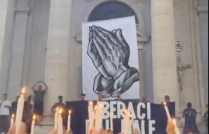 “Seigneur, emmène-le” : l’invocation macabre des supporters de la Lazio pour Lotito – VIDEO