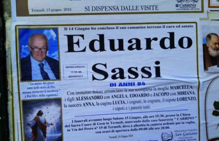Termoli. L’avocat Eduardo Sassi est décédé hier à l’âge de 84 ans
