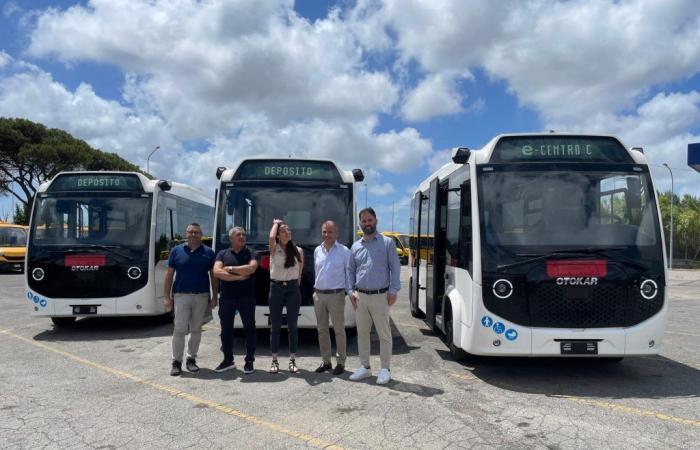 Fiumicino vers le transport durable : trois nouveaux bus électriques