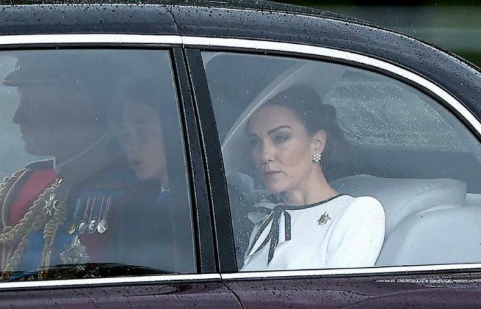 Parade aux couleurs de 2024, Kate en calèche avec ses enfants vêtus de blanc, puis elle regardera depuis le balcon : en direct