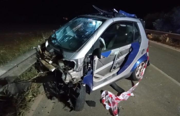 Salento, tragique accident de la route : une femme grièvement blessée