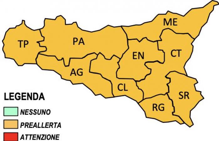 L’alerte précoce aux incendies maintient des mesures de vigilance élevées en Sicile et dans la région de Trapani