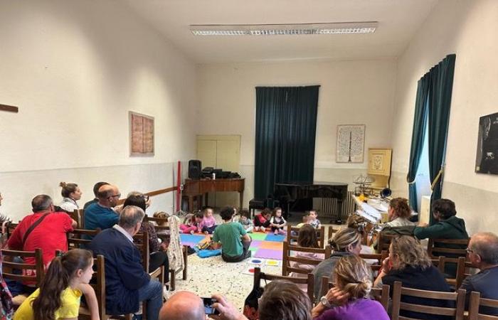 Le cours préparatoire au Centre d’études musicales de la vallée du Tibre