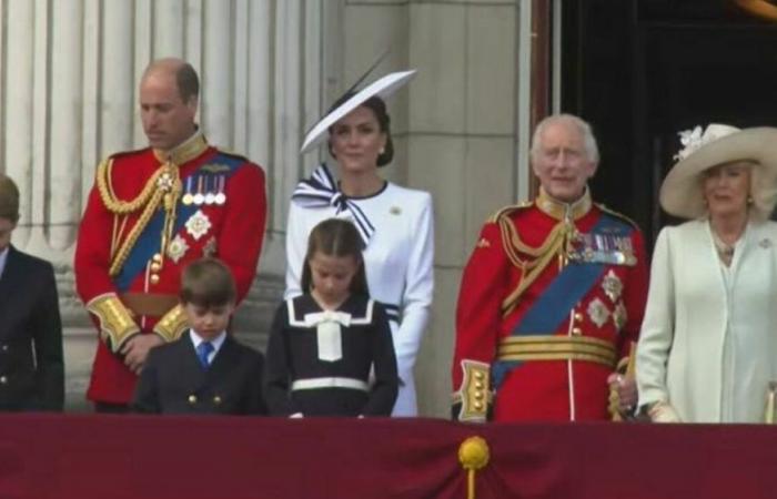 Kate réapparaît à Trooping the Colour souriante (et perdant du poids) : sur le balcon avec le roi Charles, Camilla, William et leurs enfants : en direct