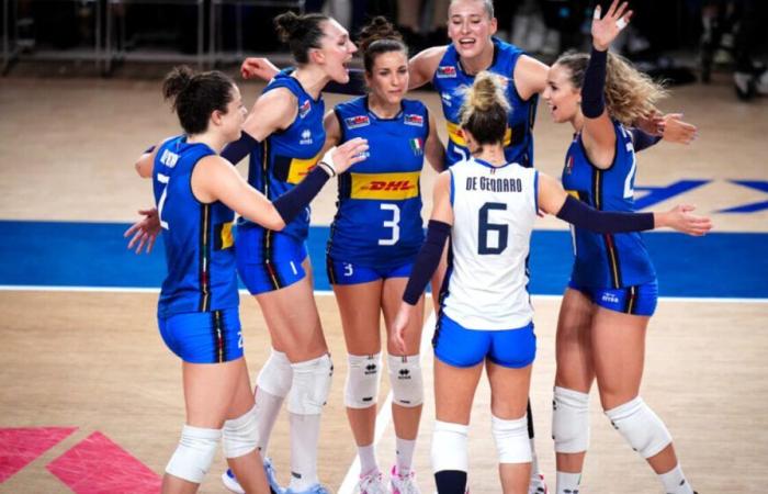 En volley-ball féminin, l’Italie bat également la Serbie. Protagoniste d’Antropova