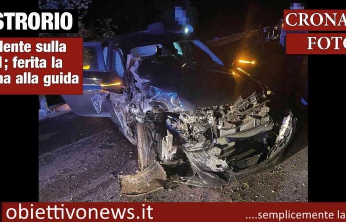 VISTRORIO – Accident sur le Sp61 ; La conductrice a été blessée (PHOTO)