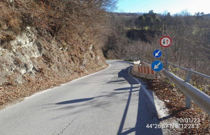 Gottasecca : La route entre Cuneese et Savona est fermée pour travaux depuis le 24 juin