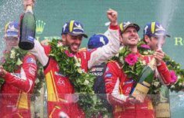 Ferrari remporte les 24 Heures du Mans avec le pilote calabrais Antonio Fuoco
