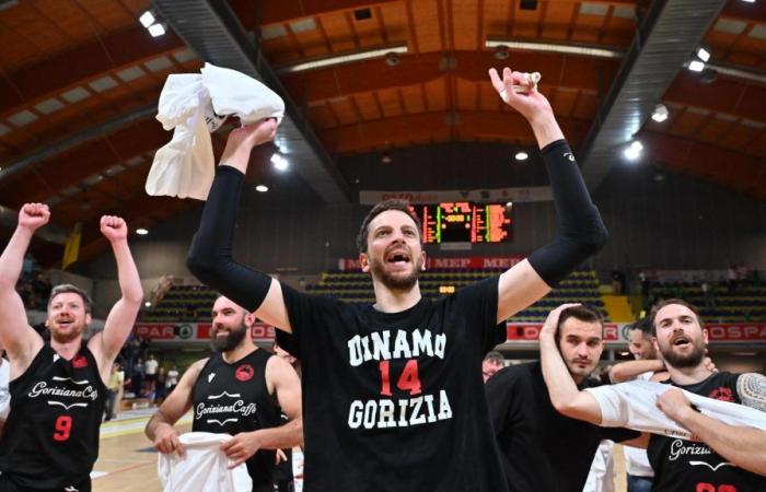 Basket, le Dinamo Gorizia gagne et s’envole vers la Serie B