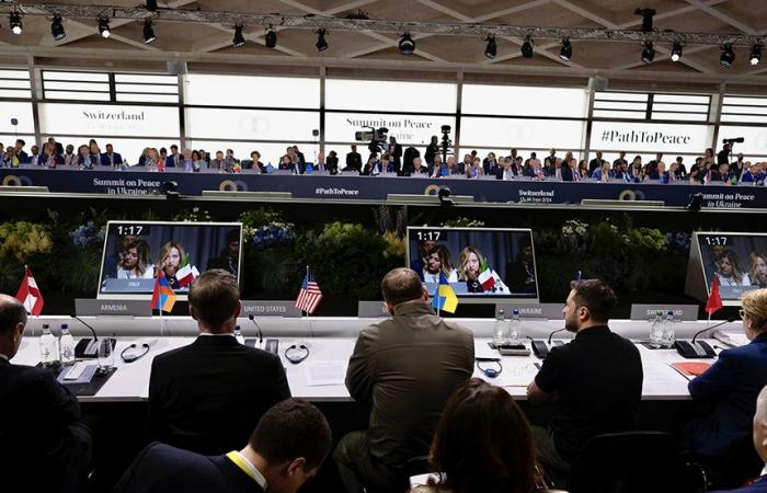 Discours du Président Meloni au Sommet de la Paix en Ukraine