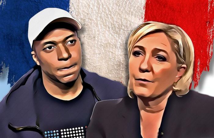 Mbappé “antifa” avec Marine Le Pen, mais l’argent du Qatar lui va bien