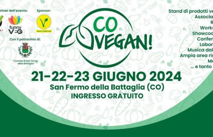Co-vegan, le festival de la culture végétalienne de Côme, revient : du 21 au 23 juin