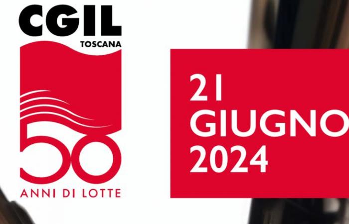 50 ans de CGIL Toscana, initiative du 21 juin à Montelupo F.no