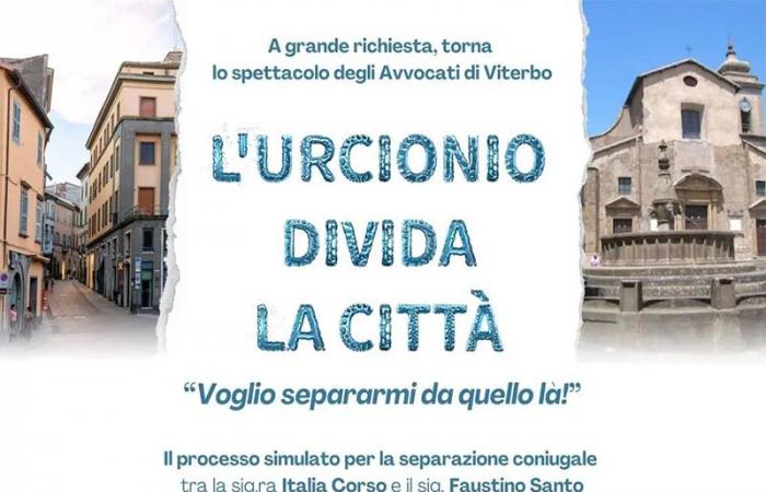 L’Urcionio divise la ville, le spectacle des Avocats de Viterbe, est de retour à la demande générale