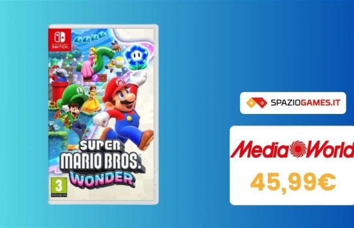 SUPER PRIX pour Super Mario Bros. Wonder de MediaWorld ! MOINS de 46€ !