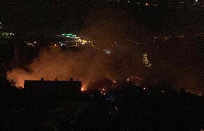 Palerme, l’incendie cauchemardesque revient à Bellampo : flammes dans la décharge