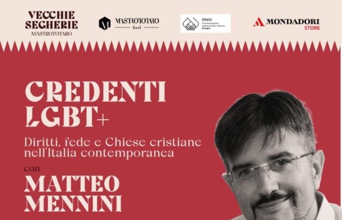 ‘LGBT+ Believers’, la présentation du livre de Matteo Mennini à Bisceglie le mardi 18 juin – La Diretta 1993 Bisceglie News