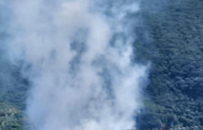 Incendie chez Italmatch à Spoleto dans le département du phosphore rouge : « N’ouvrez pas les fenêtres »