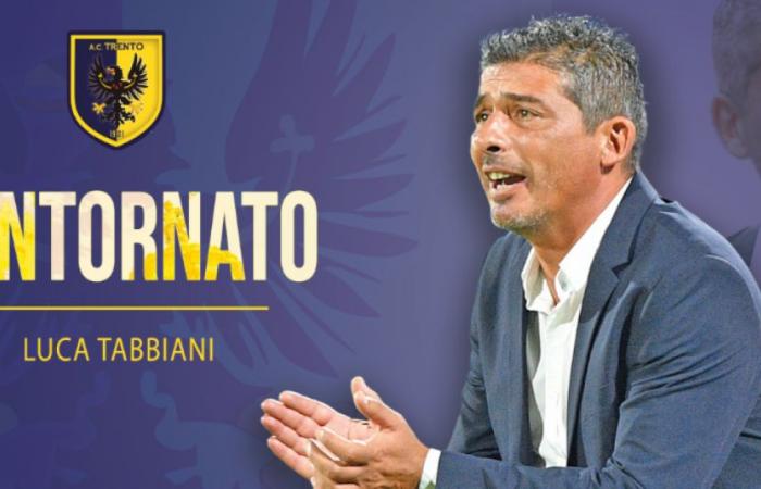 “Bienvenue” : Luca Tabbiani est le nouvel entraîneur du Calcio Trento