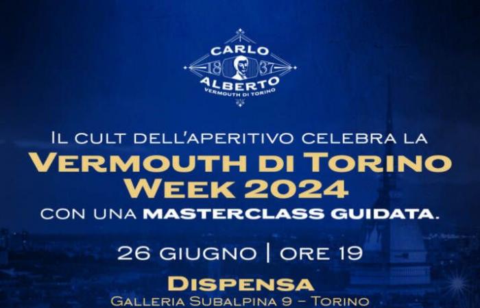 Carlo Alberto protagoniste de la Semaine du Vermouth di Torino® 2024 avec dégustation guidée dans le garde-manger