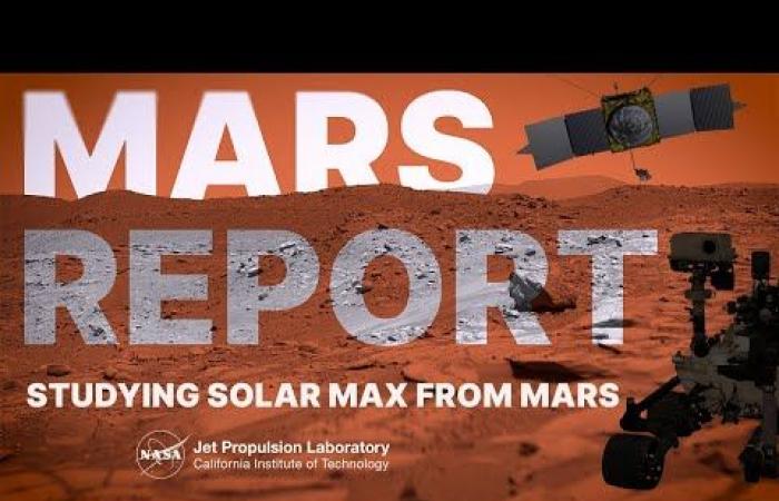 La NASA a observé Mars s’illuminer lors d’une récente tempête solaire – AstronautNEWS