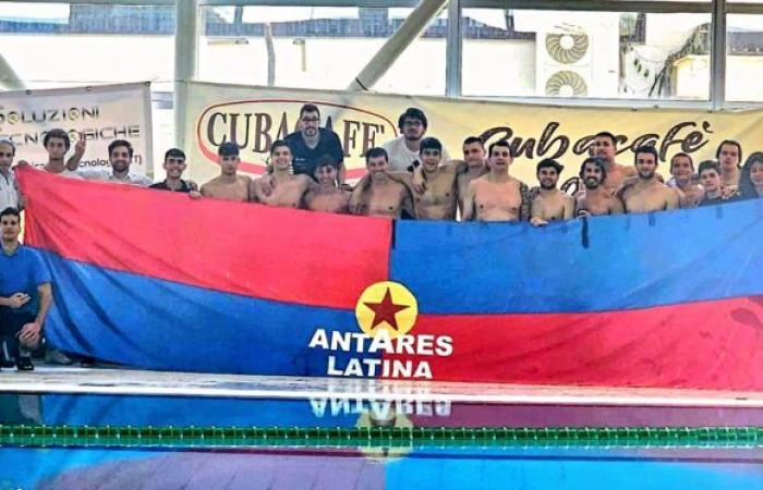 Water-polo, Antares Latina à deux pas de la Serie B