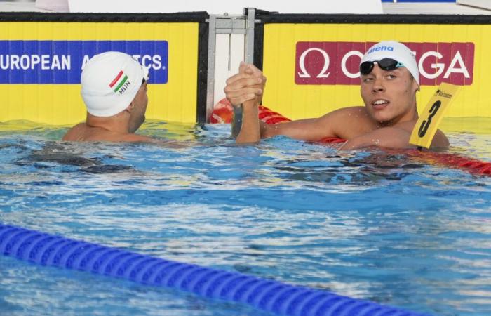 En natation, David Popovici est proche de battre le record du monde du 100 m nage libre à Belgrade ! Romanchuk était son 800 sl