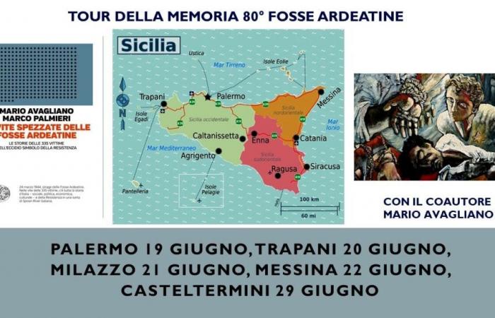 Présentation du livre “Les vies brisées des Fosse Ardéatine” le 19 juin 2024 à Palerme