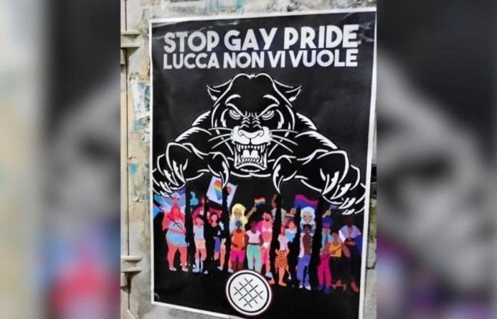 Un pays de fascistes : “Stop à la fierté gay, Lucca ne veut pas de toi” l’attentat contre la Tuscany Pride 2024