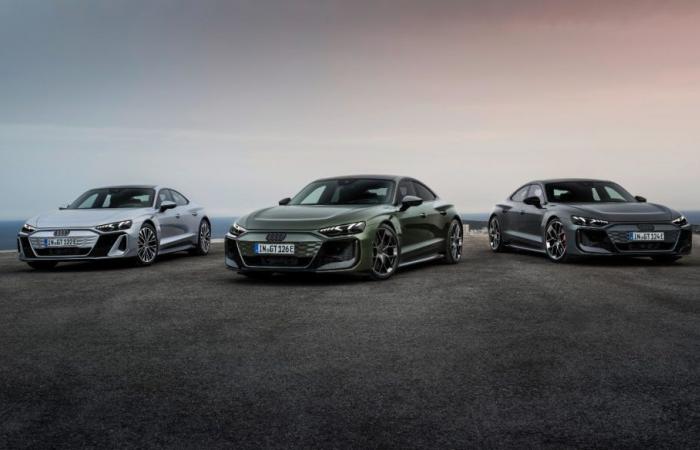 Audi e-tron GT, le summum de la sportivité pour la Maison des Quatre Anneaux