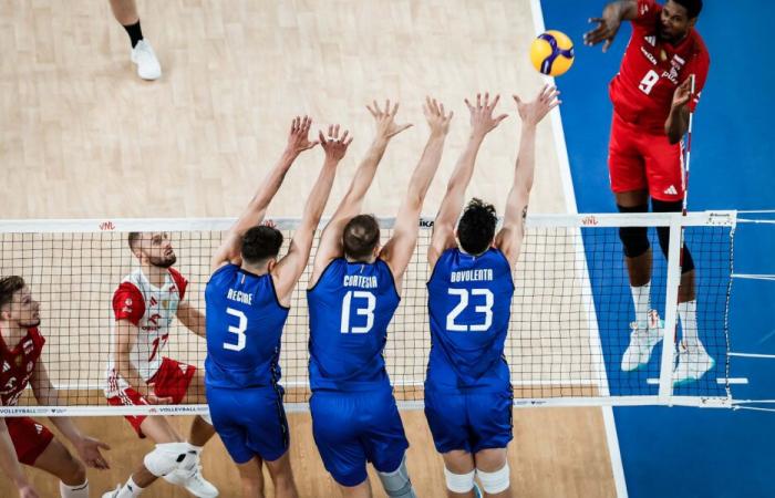 Volleyball, l’Italie sans titulaire ne parvient pas à tenir tête à la Pologne de Léon : 3-0 en Ligue des Nations