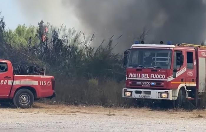 Urgence incendie dans le Salento, mais des véhicules et du personnel sont portés disparus. Les pompiers écrivent au préfet
