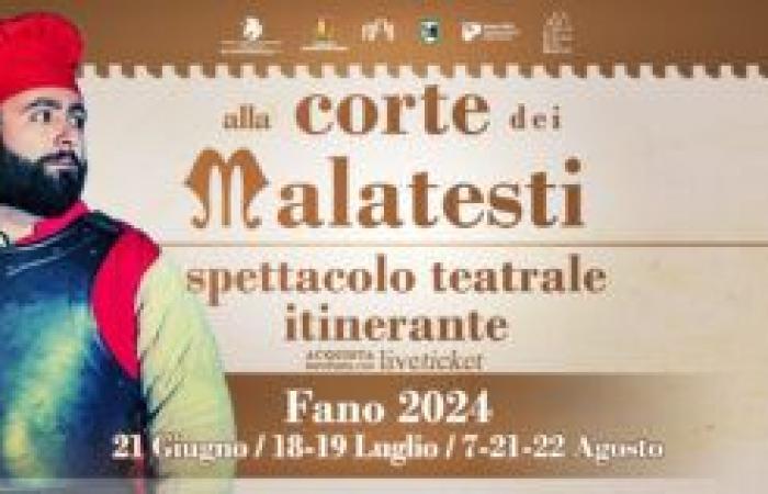 A la cour des Malatesti, tout est prêt à Fano pour une œuvre évocatrice du Teatro Alte Marche